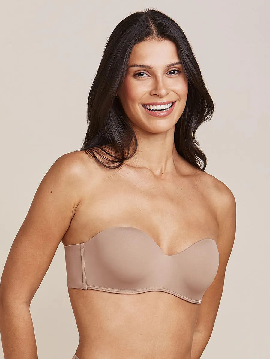 Padded strapless bra