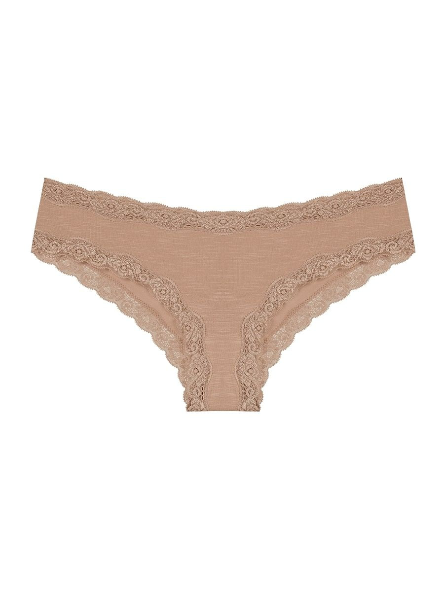 Brazilian tanga style panties with lace