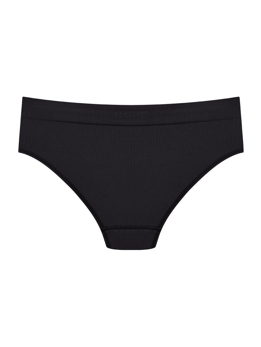 Microfiber underwear with wide sides