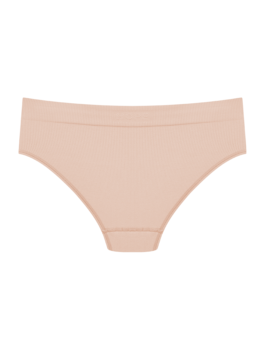 Microfiber underwear with wide sides